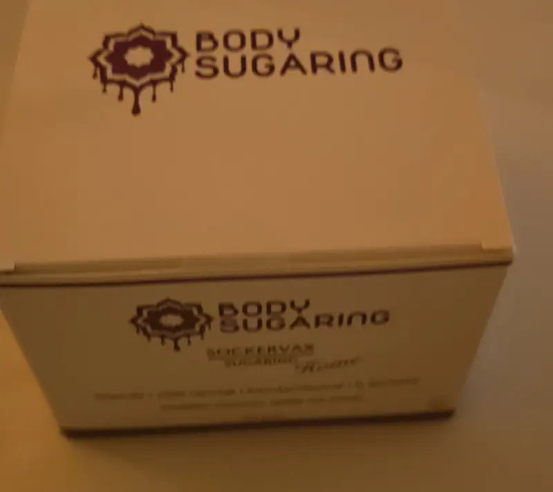 Body Sugaring -sokerointipakkaus, valkoinen